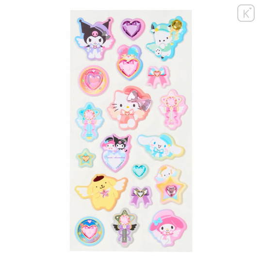 Japan Sanrio Marshmallow Sticker - Jewel Characters Magical Fighters - 2
