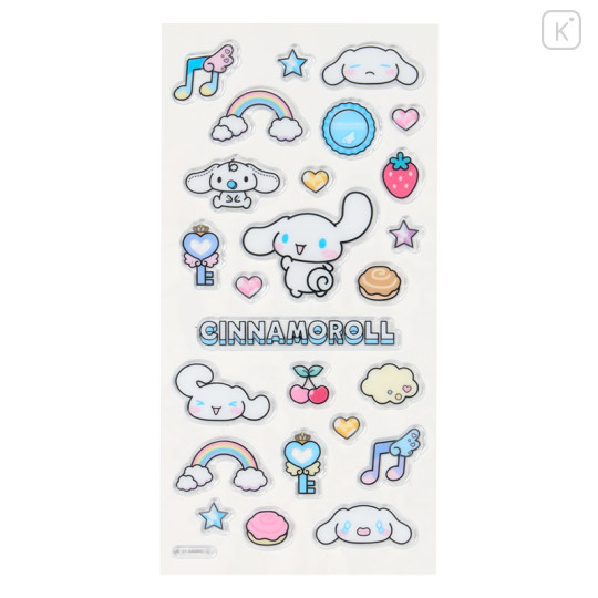Japan Sanrio Petamelow Sticker - Cinnamoroll : 3D Embossed - 2