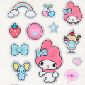 Japan Sanrio Petamelow Sticker - My Melody : 3D Embossed - 3