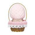 Japan Mofusand Plush Toy - Mofusand Merci Strawberry Fruit Cat Pink in a Basket - 6