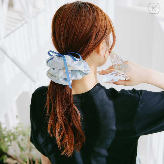 Japan Mofusand Hair Scrunchie - Aurora Butterfly Cat Blue - 2
