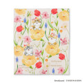 Japan Mofusand Hibiya Kadan Glasses Case - Flora Cat Bloom - 5