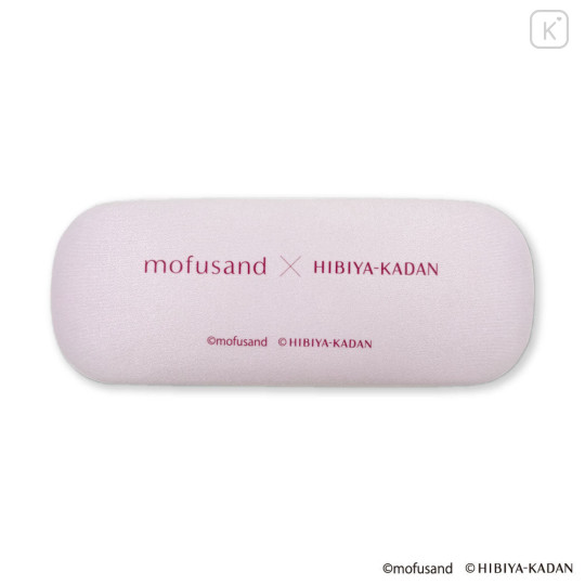 Japan Mofusand Hibiya Kadan Glasses Case - Sakura Flora Cat Cherry Blossom - 4