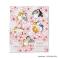 Japan Mofusand Hibiya Kadan Glasses Case - Sakura Flora Cat Cherry Blossom - 5