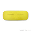 Japan Mofusand Hibiya Kadan Glasses Case - Flora Cat Light Green - 4