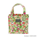 Japan Mofusand Hibiya Kadan Mini Tote Bag - Flora Cat Bloom Dahlia - 1