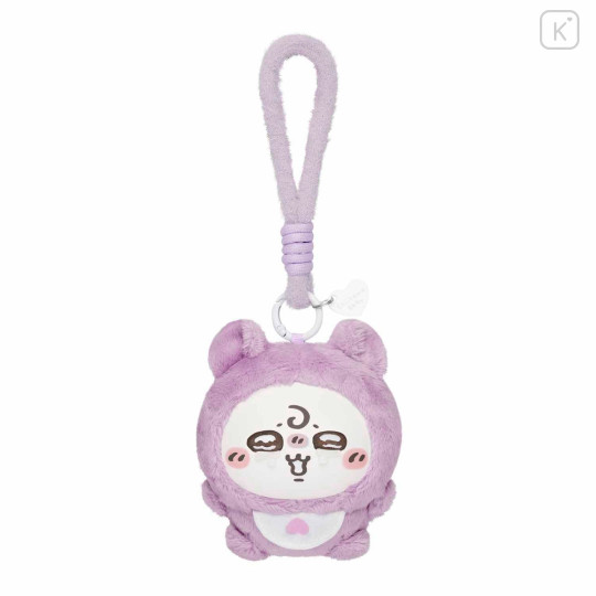 Japan Chiikawa Kiramekko Mascot Keychain - Momonga : Chiikawa Baby - 1