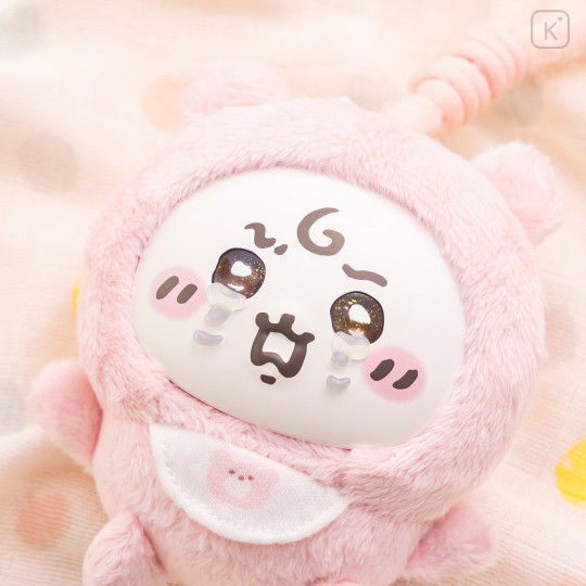Japan Chiikawa Kiramekko Mascot Keychain - Momonga : Chiikawa Baby - 4