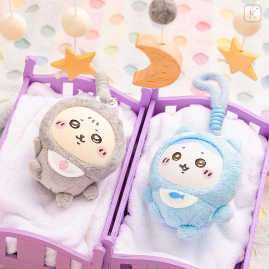 Japan Chiikawa Kiramekko Mascot Keychain - Rakko : Chiikawa Baby - 6