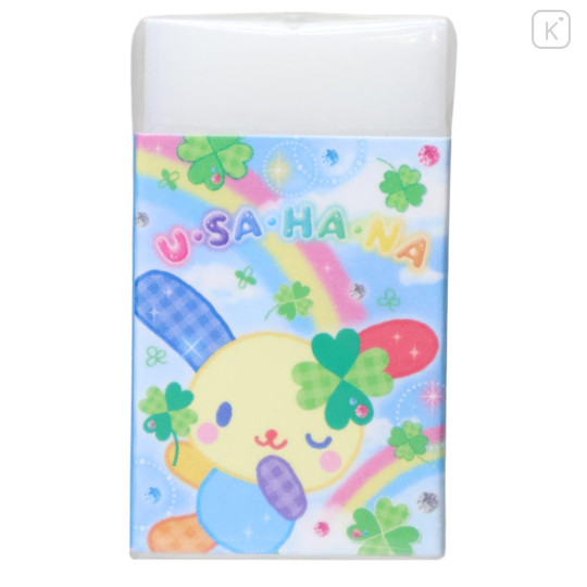 Japan Sanrio Eraser - Usahana : Happy Clover Days - 1