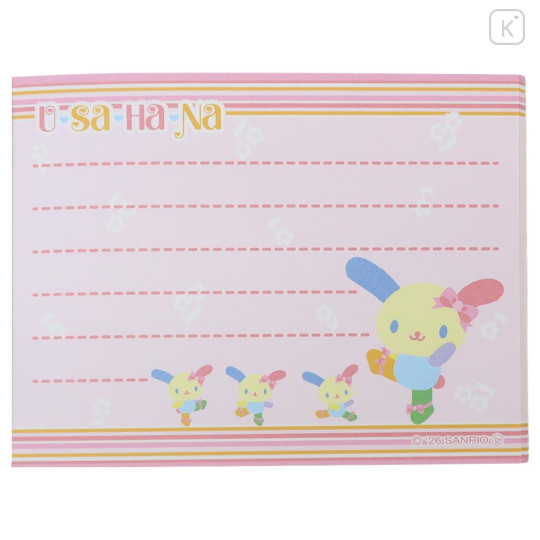 Japan Sanrio Mini Memo - Usahana : Snack - 3