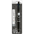 Japan San-X Original Dr. Grip 4+1 Multi Pen & Mechanical Pencil - Rilakkuma : Basic Rilakkuma Monochrome Black - 1