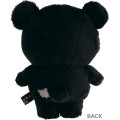 Japan San-x Plush Toy - Chairoikoguma : Basic Rilakkuma Monochrome Black - 2