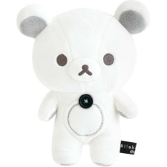Japan San-x Plush Toy - Korilakkuma : Basic Rilakkuma Monochrome White