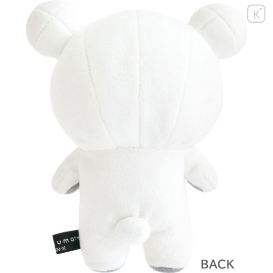 Japan San-X Original Plush Toy - Korilakkuma : Basic Rilakkuma Monochrome White - 2