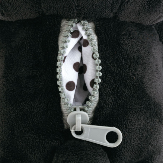 Japan San-x Plush Toy - Rilakkuma : Basic Rilakkuma Monochrome Black - 3