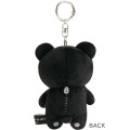 Japan San-x Original Hanging Plush Toy - Rilakkuma : Basic Rilakkuma Monochrome Black - 3