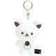 Japan San-X Original Hanging Plush Toy - Korilakkuma : Basic Rilakkuma Monochrome White