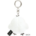 Japan San-X Hanging Plush Toy - Kiiroitori : Basic Rilakkuma Monochrome White - 3