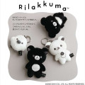 Japan San-x A4 Clear File Folder - Rilakkuma : Basic Rilakkuma Monochrome I Wanna Play - 2