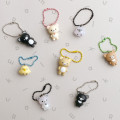 Japan San-X Original Secret Figure Keychain - Rilakkuma : Basic Rilakkuma Monochrome Blind Box - 3