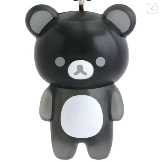 Japan San-X Original Secret Figure Keychain - Rilakkuma : Basic Rilakkuma Monochrome Blind Box - 5