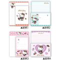 Japan Sanrio Letter Envelope Set - Hello Kitty : Tokimeki Heisei Kogal After School Girls Leopard - 2