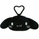 Japan Sanrio Mini Pouch with Carabiner - Cinnamoroll : Monochrome