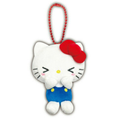 Japan Sanrio Petit Mini Mascot Holder - Hello Kitty : Happy Face