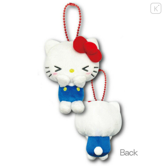 Japan Sanrio Petit Mini Mascot Holder - Hello Kitty : Happy Face - 2