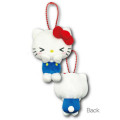 Japan Sanrio Petit Mini Mascot Holder - Hello Kitty : Happy Face - 2
