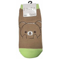Japan San-x Socks - Chairoikoguma : Funny Face - 1
