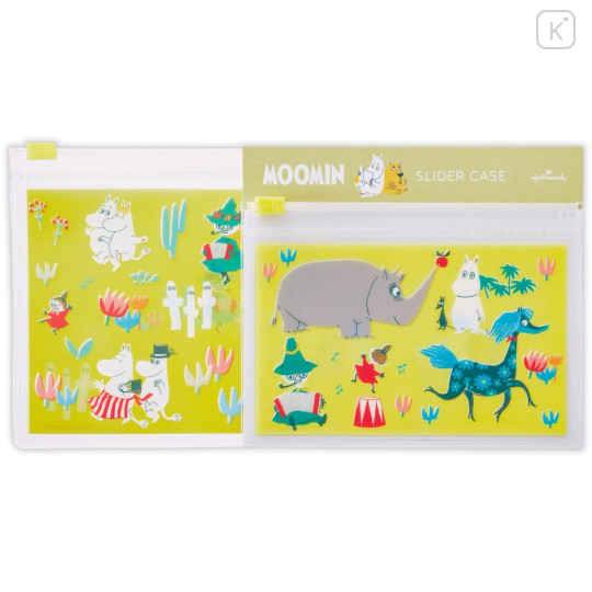 Japan Moomin Slider Case Set - Moomin : Animal Yellow - 1