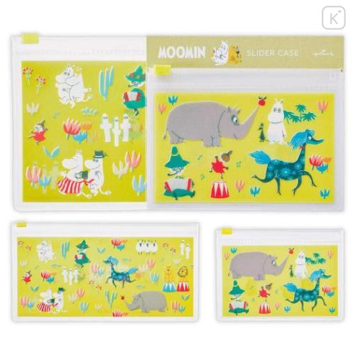 Japan Moomin Slider Case Set - Moomin : Animal Yellow - 4