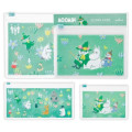 Japan Moomin Slider Case Set - Moomin : Green Field - 4