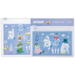 Japan Moomin Slider Case Set - Moomin : Blue