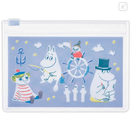 Japan Moomin Slider Case Set - Moomin : Blue - 3