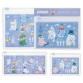Japan Moomin Slider Case Set - Moomin : Blue - 4