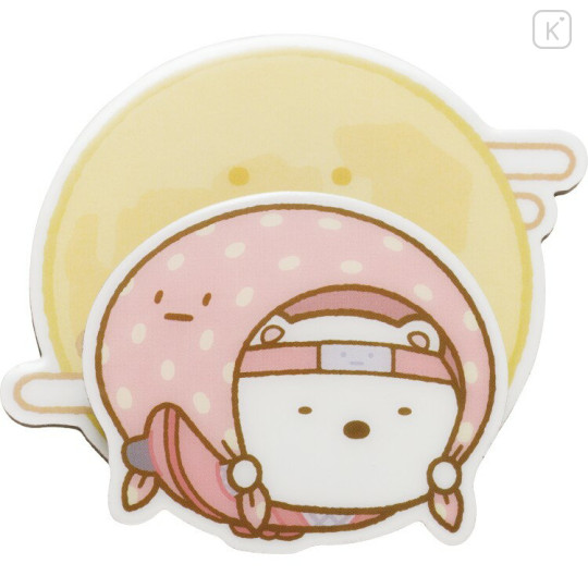 Japan San-X Original Magnet Clip - Sumikko Gurashi : Ninja Training Shirokuma - 1