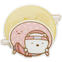 Japan San-X Original Magnet Clip - Sumikko Gurashi : Ninja Training Shirokuma