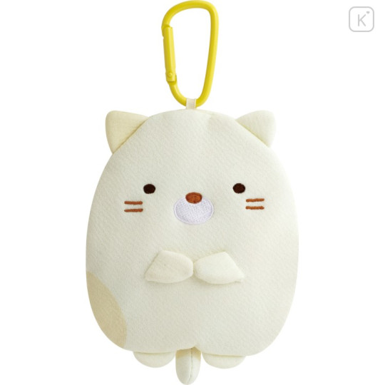 Japan San-x Eco Shopping Bag & Mascot Pouch - Sumikko Gurashi : Ninja Training Neko - 3