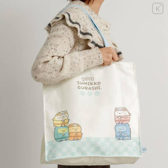 Japan San-x Tote Bag - Sumikko Gurashi : Ninja Training - 5