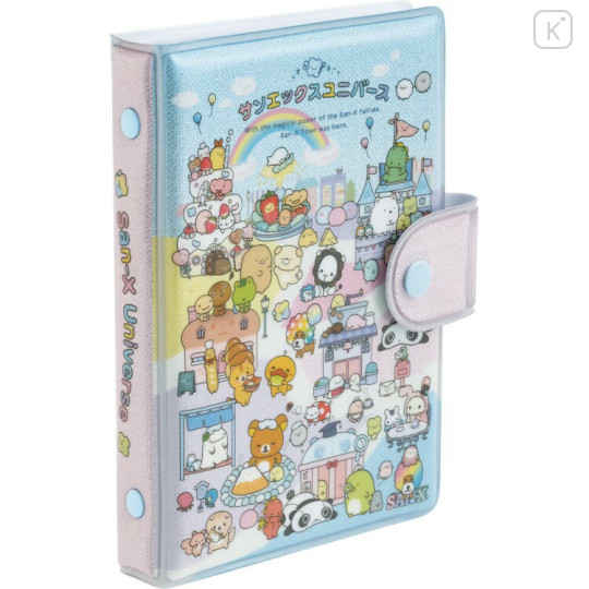 Japan San-X Original 6 Hole Sticker Binder - Universe San-X Town - 1