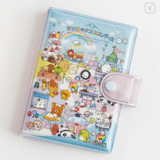 Japan San-x 6 Hole Sticker Binder - Universe San-X Town - 2