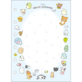 Japan San-X Original 6 Hole Sticker Binder - Universe San-X Town - 4