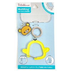 Japan San-x Multi Ring Plus with Clear Carabiner - Kiiroitori & Rilakkuma