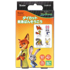 Japan Disney Die-cut Adhesive Bandage - Zootopia