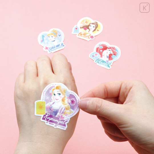 Japan Disney Die-cut Adhesive Bandage - Princess - 3