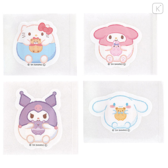 Japan Sanrio Die-cut Adhesive Bandage - Characters Chubby - 2