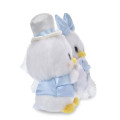Japan Disney Store Urupocha-chan Plush - Daisy & Donald : Happy Wedding Doll Set Light Blue - 3